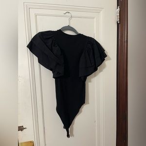 Black Zara bodysuit